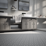 Soho Afternoon Blend Hexagon Pattern Matte Glazed Porcelain Mosaic