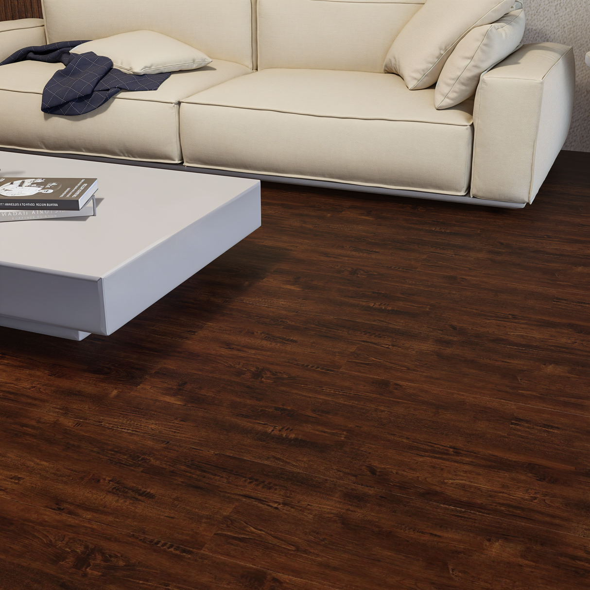 Luxury Vinyl Plank - Clayton With Square Edge - 4' x 7-1/4" x 2mm, 6 Mil Wear Layer -  District collection (48.33 Sq. Ft./Box)