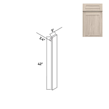 RTA - Elegant Shaker Ivory - Wood Wall Filler - 3