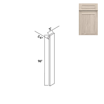 RTA - Elegant Shaker Ivory - Wood Wall Filler - 3