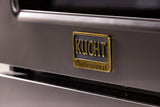 KUCHT Gemstone Professional 30 in. 4.2 cu. ft. Natural Gas Range with Sealed Burners and Convection Oven in Titanium Stainless Steel