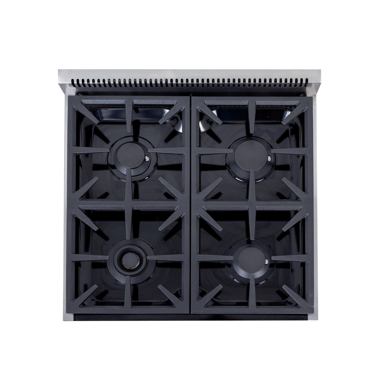 KUCHT Professional 24 in. 2.5 cu. ft. Gas Range and Convection Oven in Stainless Steel with True Simmer Burners