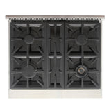 KUCHT Professional 30 in. 4.2 cu. ft. Propane Gas Range and Convection Oven with True Simmer Burners