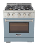 KUCHT Professional 30 in. 4.2 cu. ft. Propane Gas Range and Convection Oven with True Simmer Burners