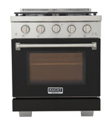 KUCHT Professional 30 in. 4.2 cu. ft. Propane Gas Range with Sealed Burners and Convection Oven
