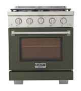 KUCHT Professional 30 in. 4.2 cu. ft. Propane Gas Range with Sealed Burners and Convection Oven