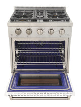 KUCHT Professional 30 in. 4.2 cu. ft. Propane Gas Range with Sealed Burners and Convection Oven