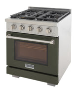 KUCHT Professional 30 in. 4.2 cu. ft. Natural Gas Range and Convection Oven with True Simmer Burners