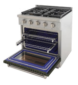 KUCHT Professional 30 in. 4.2 cu. ft. Propane Gas Range with Sealed Burners and Convection Oven