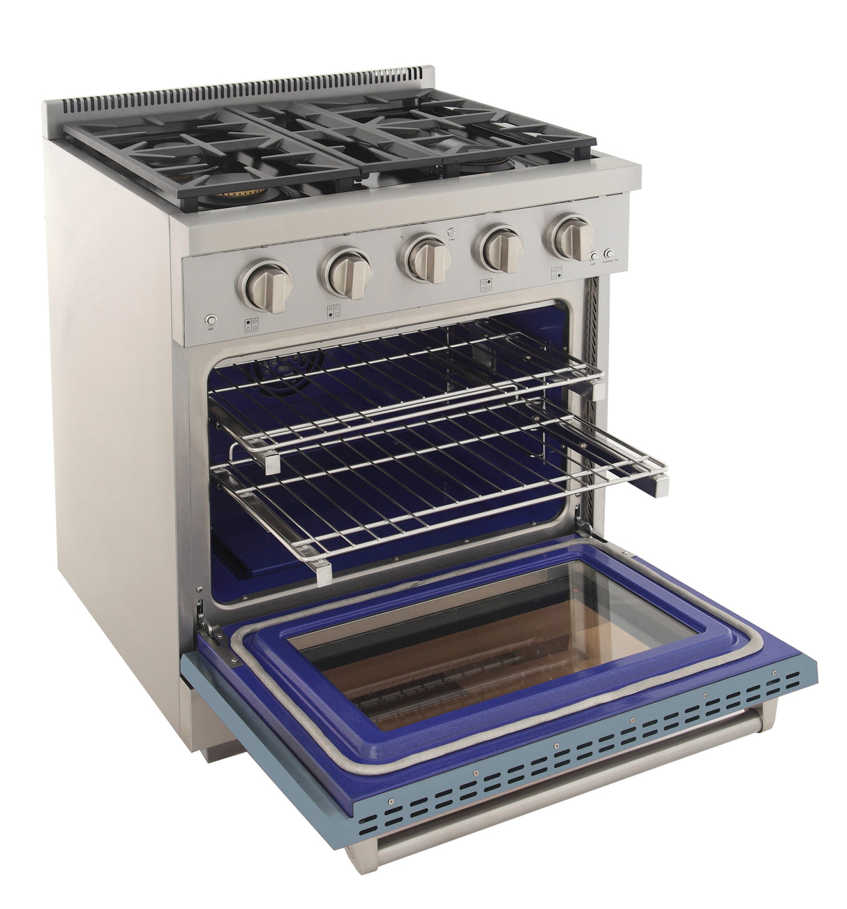 KUCHT Professional 30 in. 4.2 cu. ft. Propane Gas Range and Convection Oven with True Simmer Burners