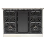 KUCHT Professional 36 in. Propane Gas Range Top with Sealed Burners in Stainless Steel