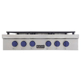 KUCHT Professional 36 in. Propane Gas Range Top with Sealed Burners in Stainless Steel