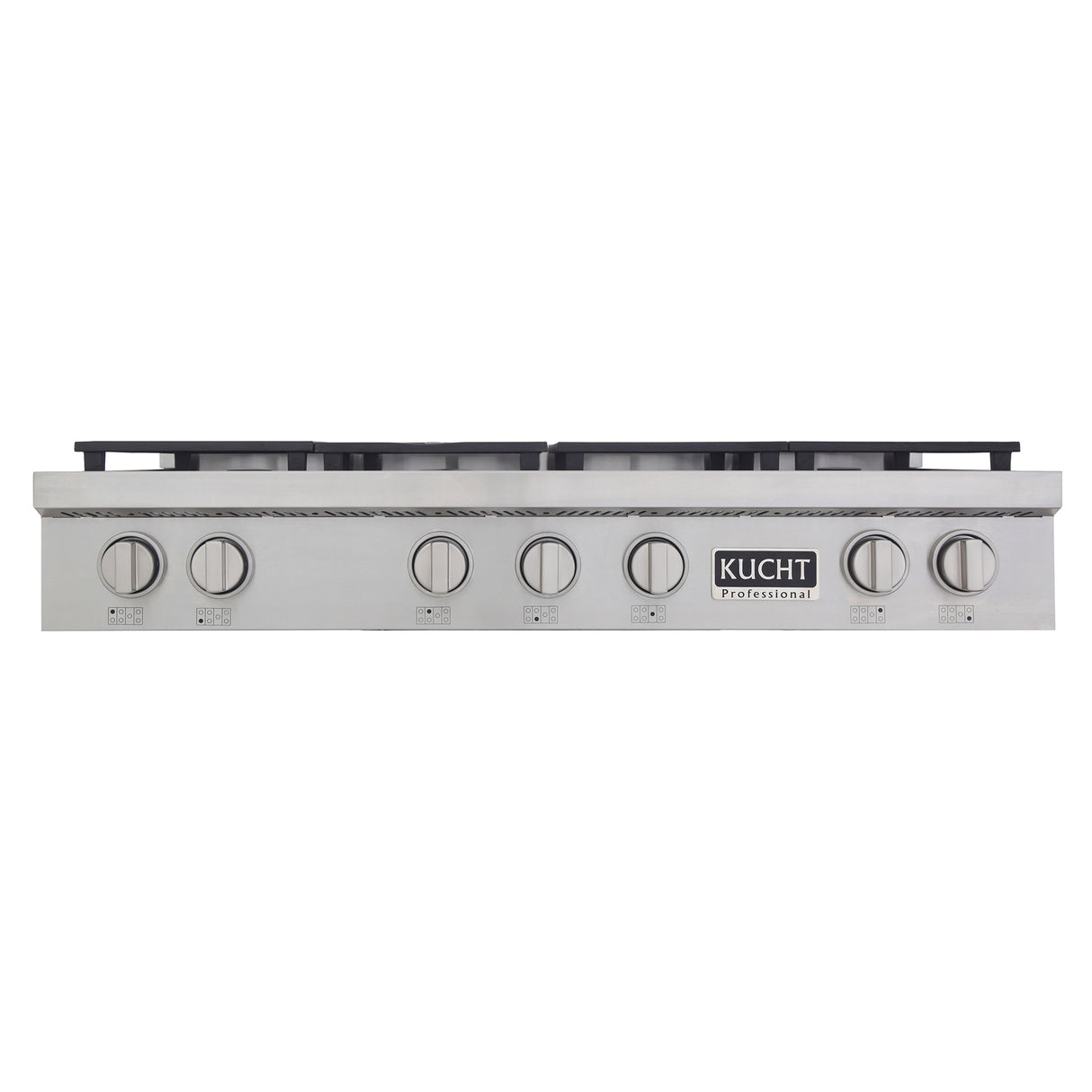KUCHT Professional 48 in. Natural Gas Range Top with Sealed Burners in Stainless Steel