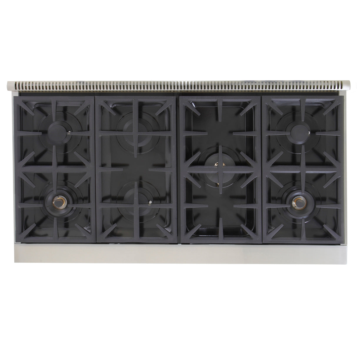 KUCHT Professional 48 in. Natural Gas Range Top with Sealed Burners in Stainless Steel