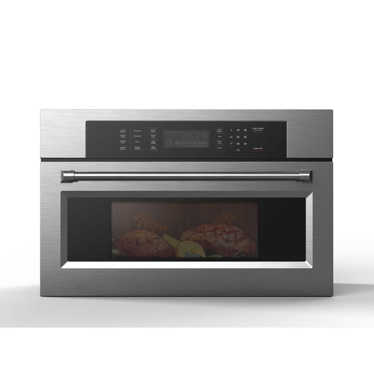 Kucht 30 in. 1 6 cu. ft. Stainless Steel Air Fryer and Convection Built In Microwave