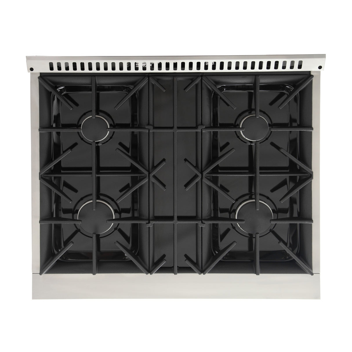 KUCHT Professional 30 in. 4.2 cu. ft. Propane Gas Range with Sealed Burners and Convection Oven in Stainless Steel