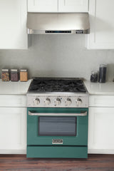 KUCHT Professional 30 in. 4.2 cu. ft. Propane Gas Range with Sealed Burners and Convection Oven in Stainless Steel