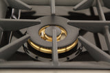 KUCHT Professional 36 in. 5.2 cu. ft. Natural Gas Range with Sealed Burners and Convection Oven in Stainless Steel