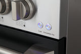 KUCHT Professional 48 in. 6.7 cu. ft. Propane Gas Range with Sealed Burners, Griddle/Grill and Two Ovens - One Convection - in Stainless Steel