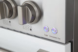 KUCHT Professional 48 in. 6.7 cu. ft. Natural Gas Range with Sealed Burners, Griddle/Grill and Two Ovens - One Convection - in Stainless Steel