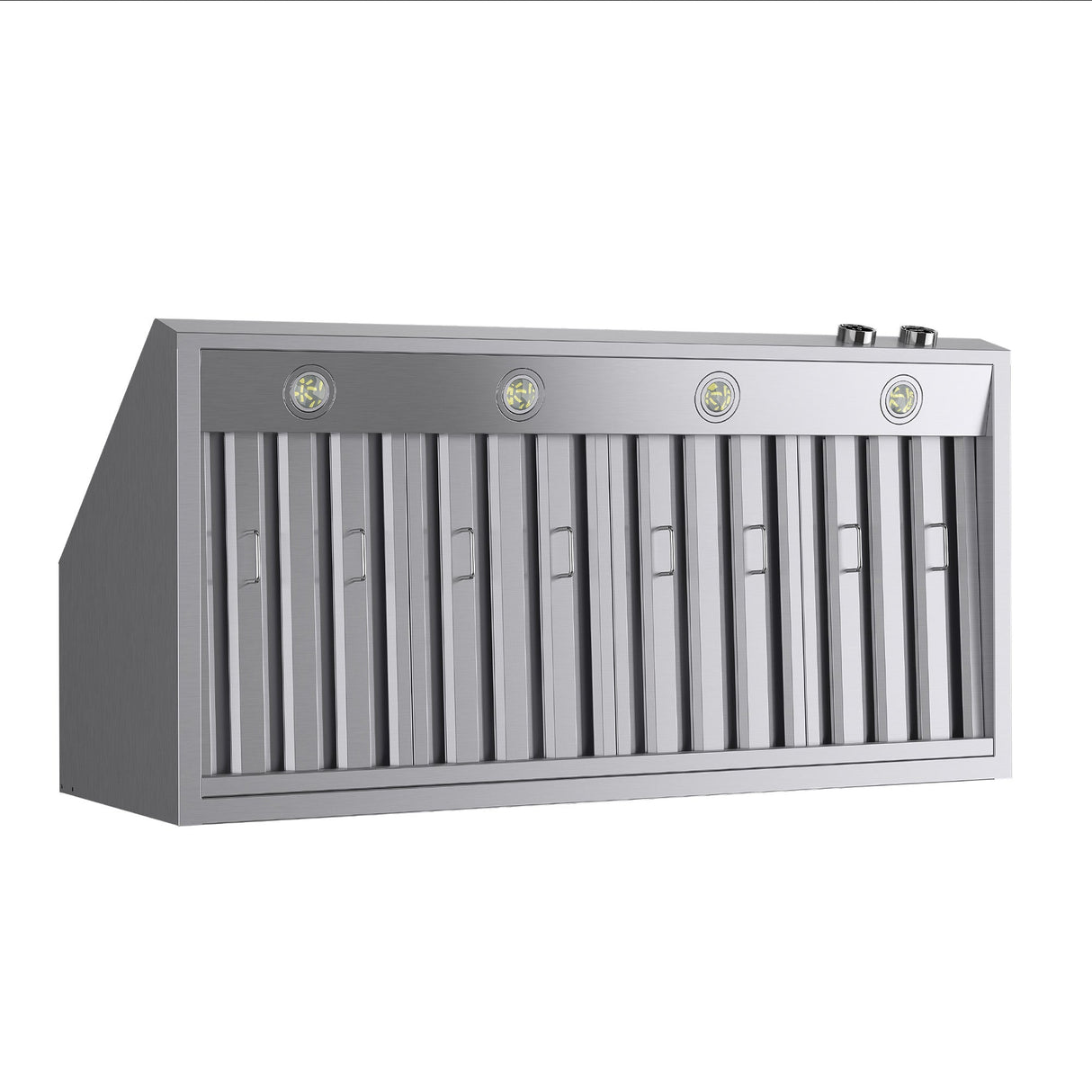 48 in. 900 CFM Ducted Under Cabinet Range Hood in Stainless Steel with Digital Controls