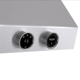 48 in. 900 CFM Ducted Under Cabinet Range Hood in Stainless Steel with Digital Controls