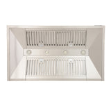 KUCHT 48 in. Professional Wall Mounted Range Hood 900CFM in Stainless Steel   KRH 10A