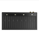 48 in. 900 1200 CFM Ducted Under Cabinet Range Hood in Titanium Stainless Steel with Gold Accents and Digital Controls