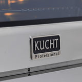 36 in. 5.2 cu. ft. 6 Burners Dual Fuel Range for Natural Gas in Stainless Steel with Kucht Horus Thermostat