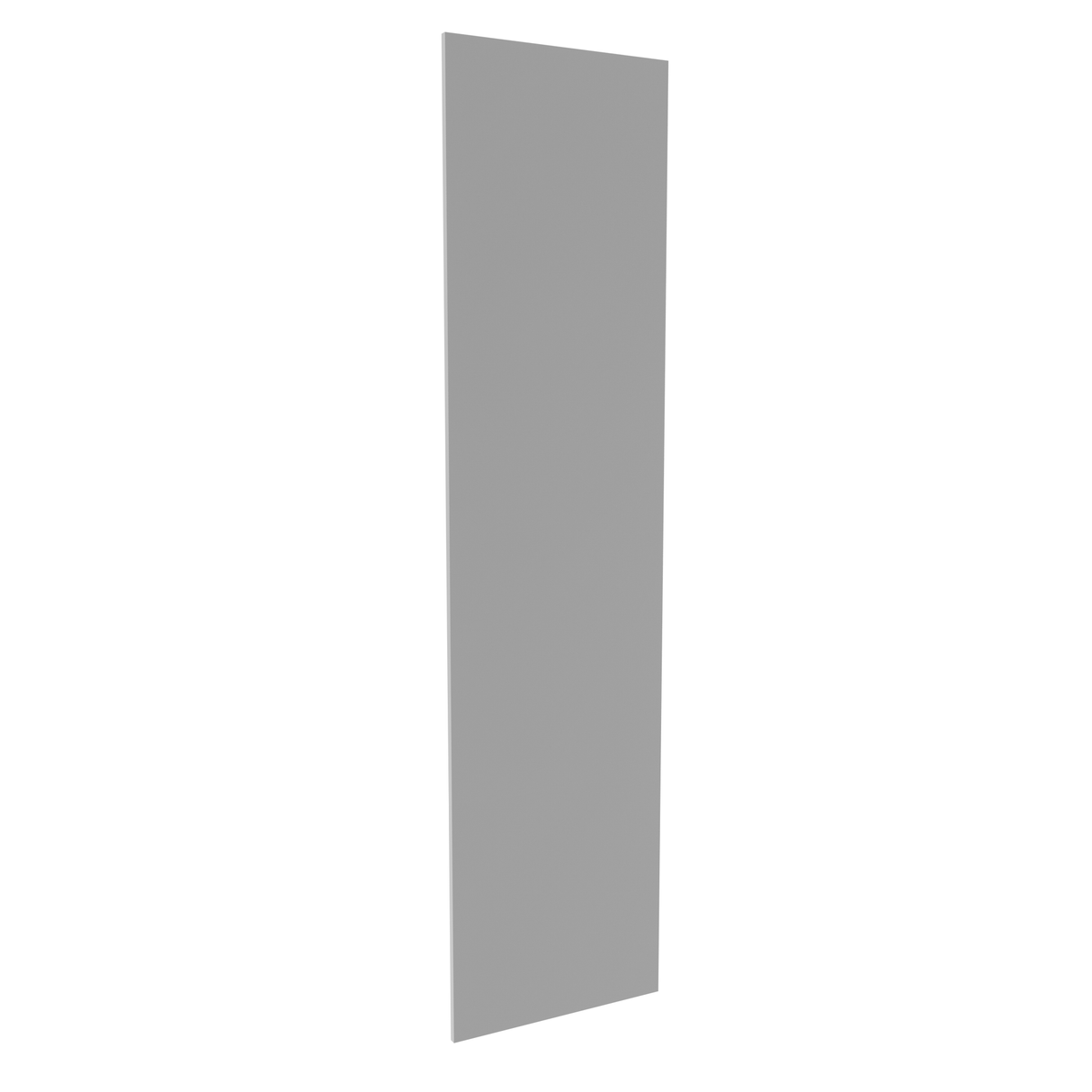 Luxor Misty Grey - Tall End Skin | 0.25"W x 96"H x 23.25"D