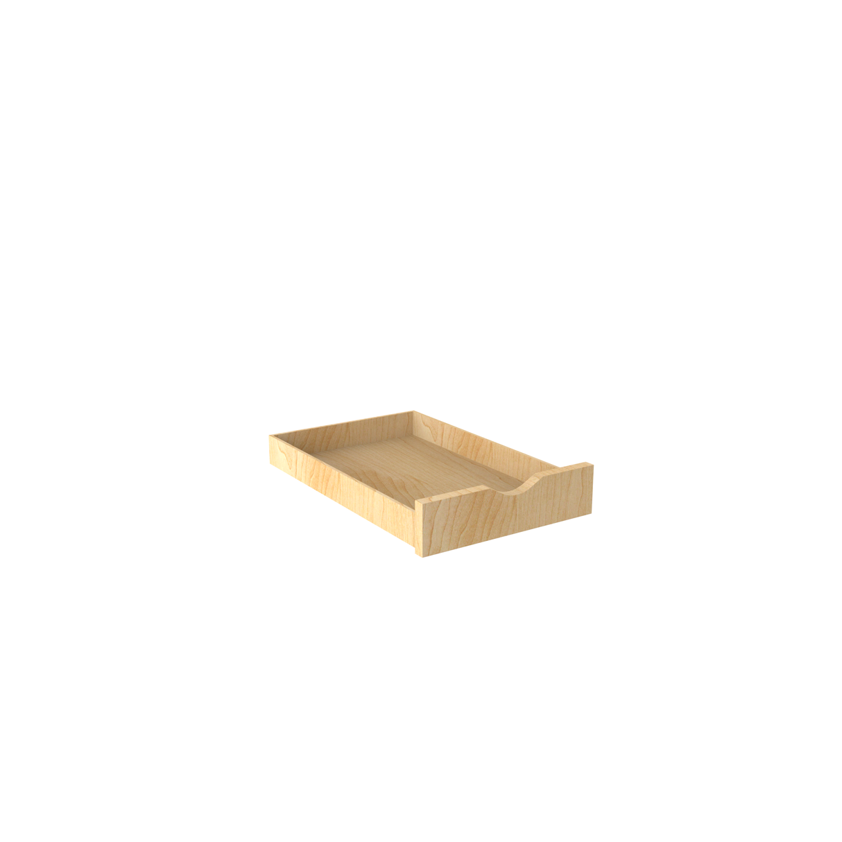 Luxor Misty Grey - Pull Out Shelf | 12"W x 3"H x 24"D