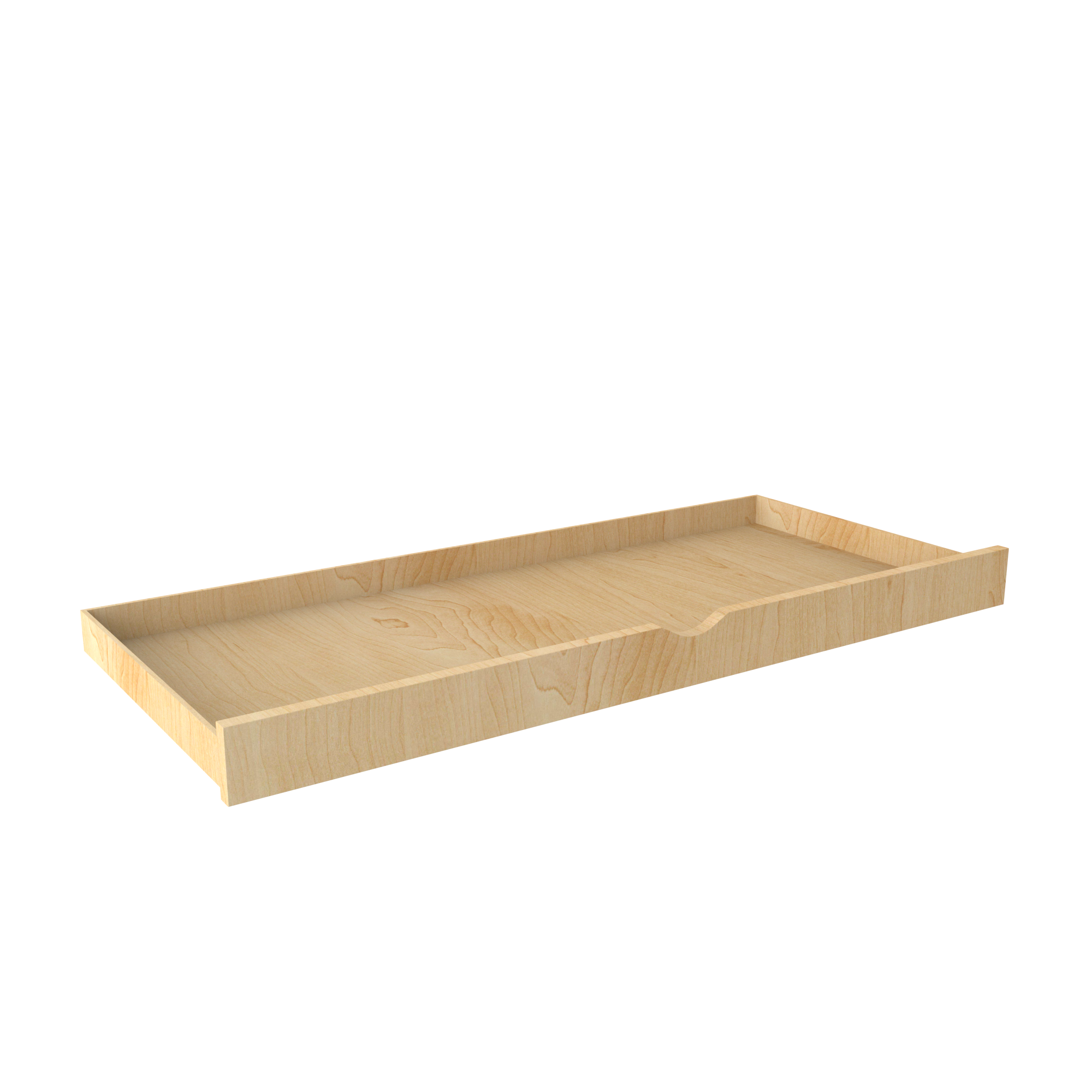 Luxor Misty Grey - Pull Out Shelf | 42"W x 3"H x 24"D