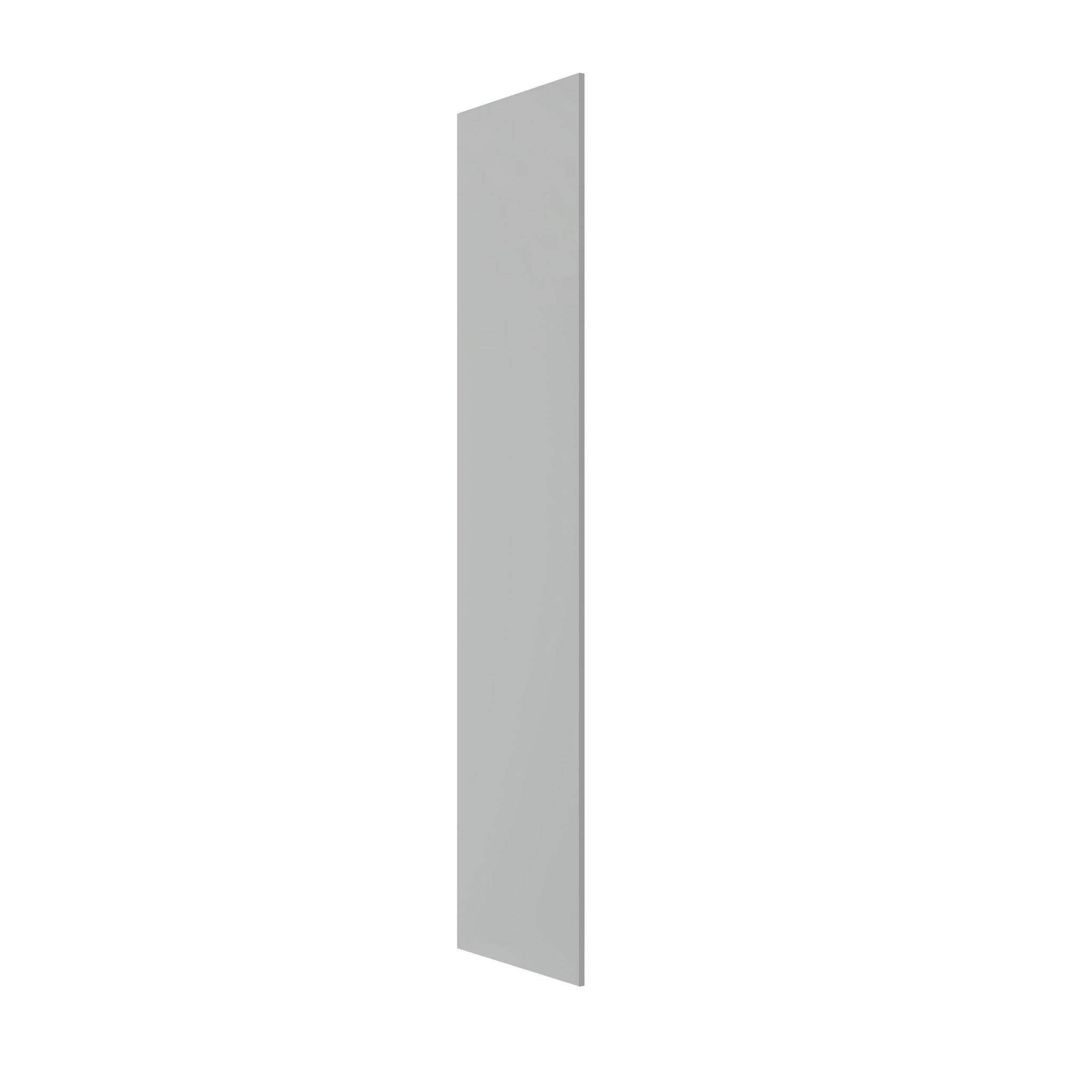 Luxor Misty Grey - Refrigerator End Panel | 0.75"W x 96"H x 30"D