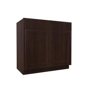 RTA Luxor Espresso - 2 Drawer Vanity Cabinet | 36