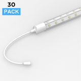 LED Tube Lights 4 Ft 18W - V Shape 2160 Lumens - 5000k Clear - Suitable For Cooler Doors Illumination