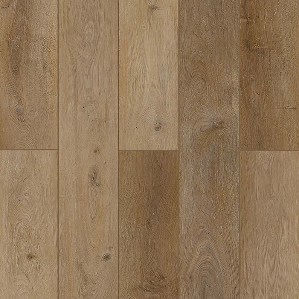 SPC Luxury Vinyl Flooring, Toffeenut Umber, 7" x 72" x 5.5mm, 20 mil Wear Layer - Lone Star Spirit Collections (28.37SQ FT/ CTN)