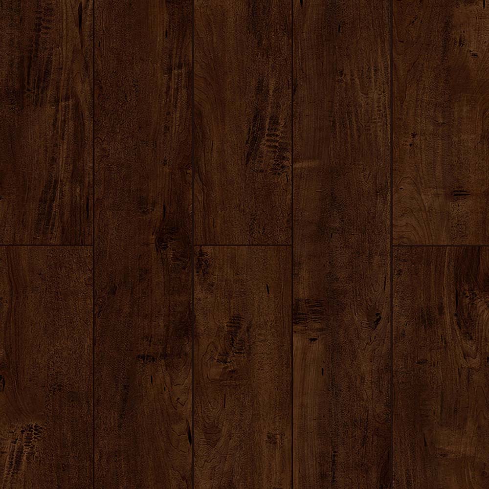 SPC Luxury Vinyl Flooring, Saddle Brownie, 7" x 72" x 5.5mm, 20 mil Wear Layer - Lone Star Spirit Collections (28.37SQ FT/ CTN)