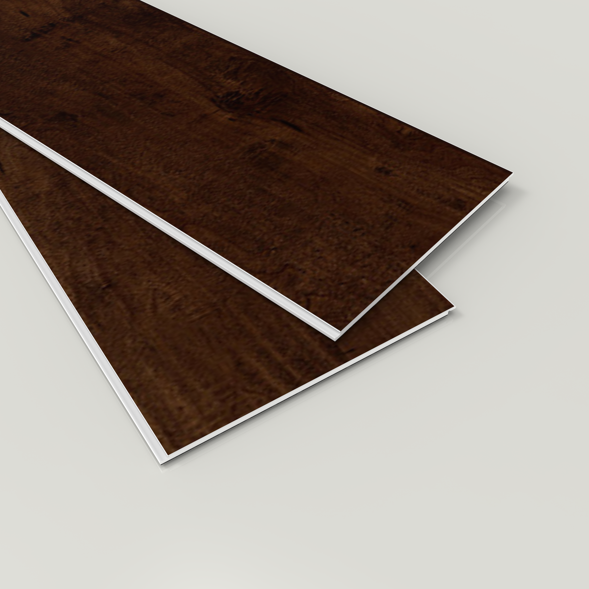 SPC Luxury Vinyl Flooring, Saddle Brownie, 7" x 72" x 5.5mm, 20 mil Wear Layer - Lone Star Spirit Collections (28.37SQ FT/ CTN)