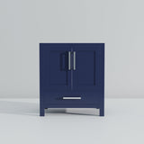 Jacques Navy Blue Bath Freestanding Bathroom Vanity