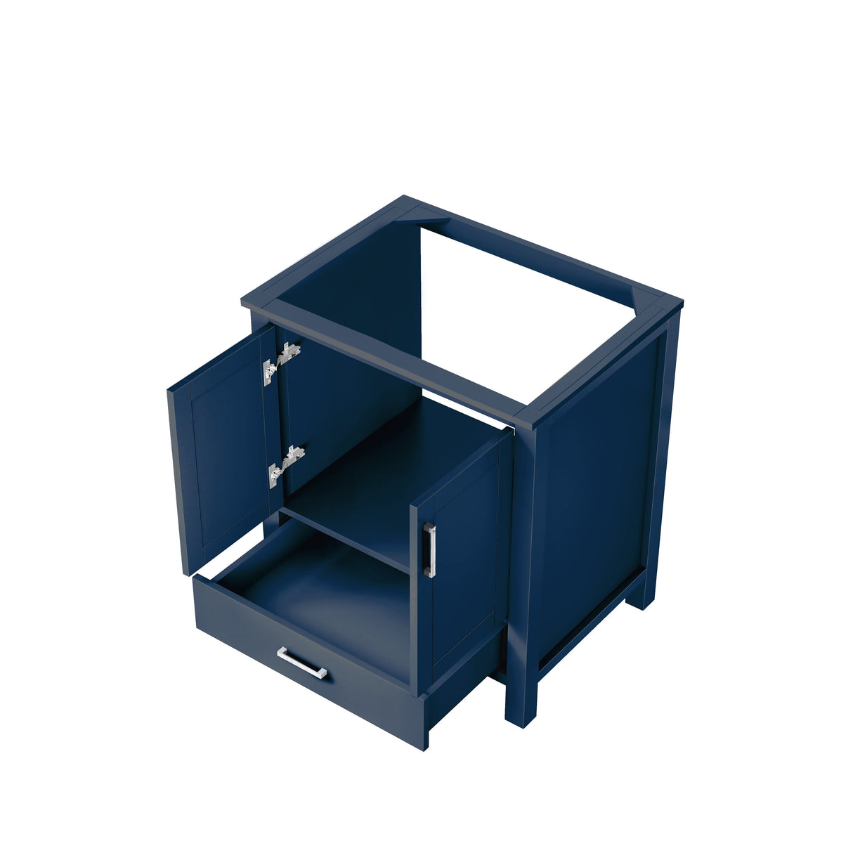 Jacques Navy Blue Bath Freestanding Bathroom Vanity