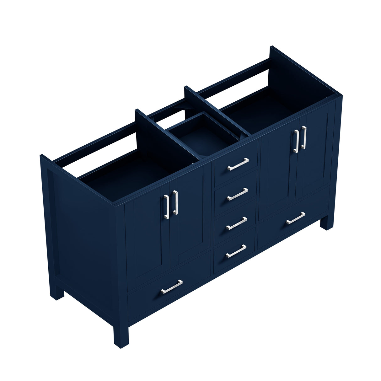 Jacques Navy Blue Bath Freestanding Bathroom Vanity