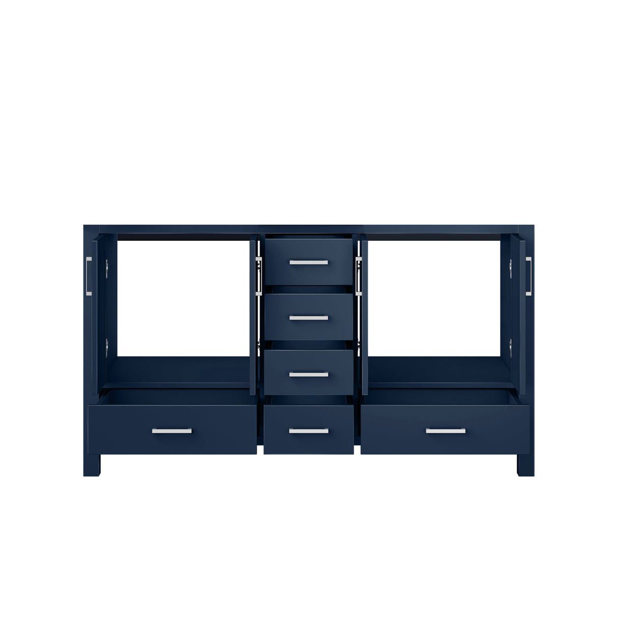 Jacques Navy Blue Bath Freestanding Bathroom Vanity