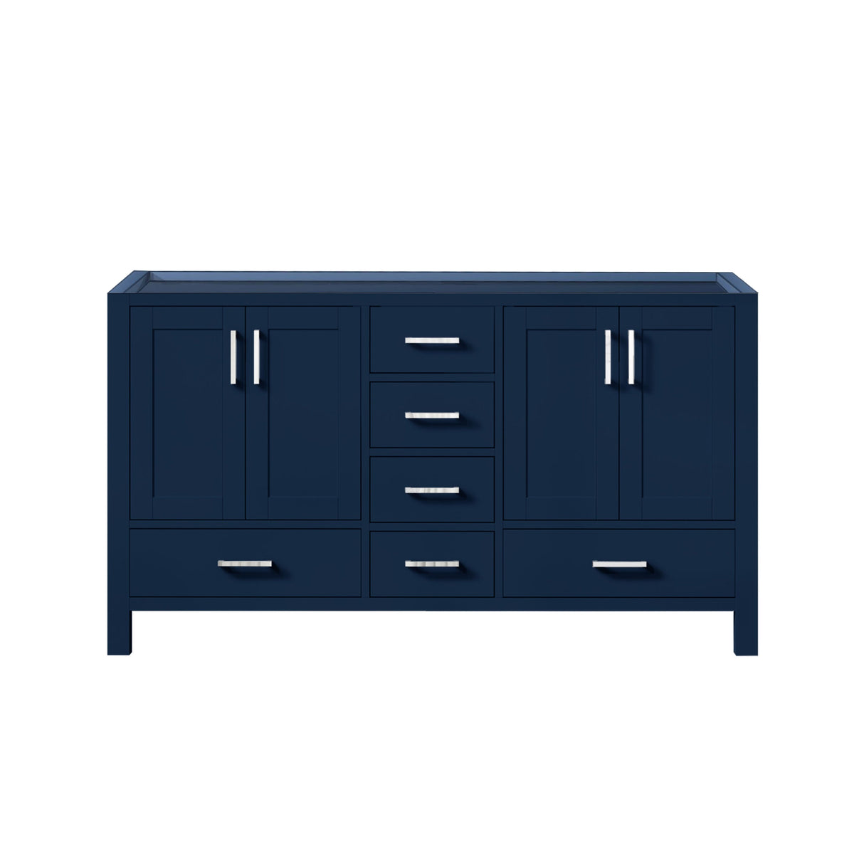 Jacques Navy Blue Bath Freestanding Bathroom Vanity