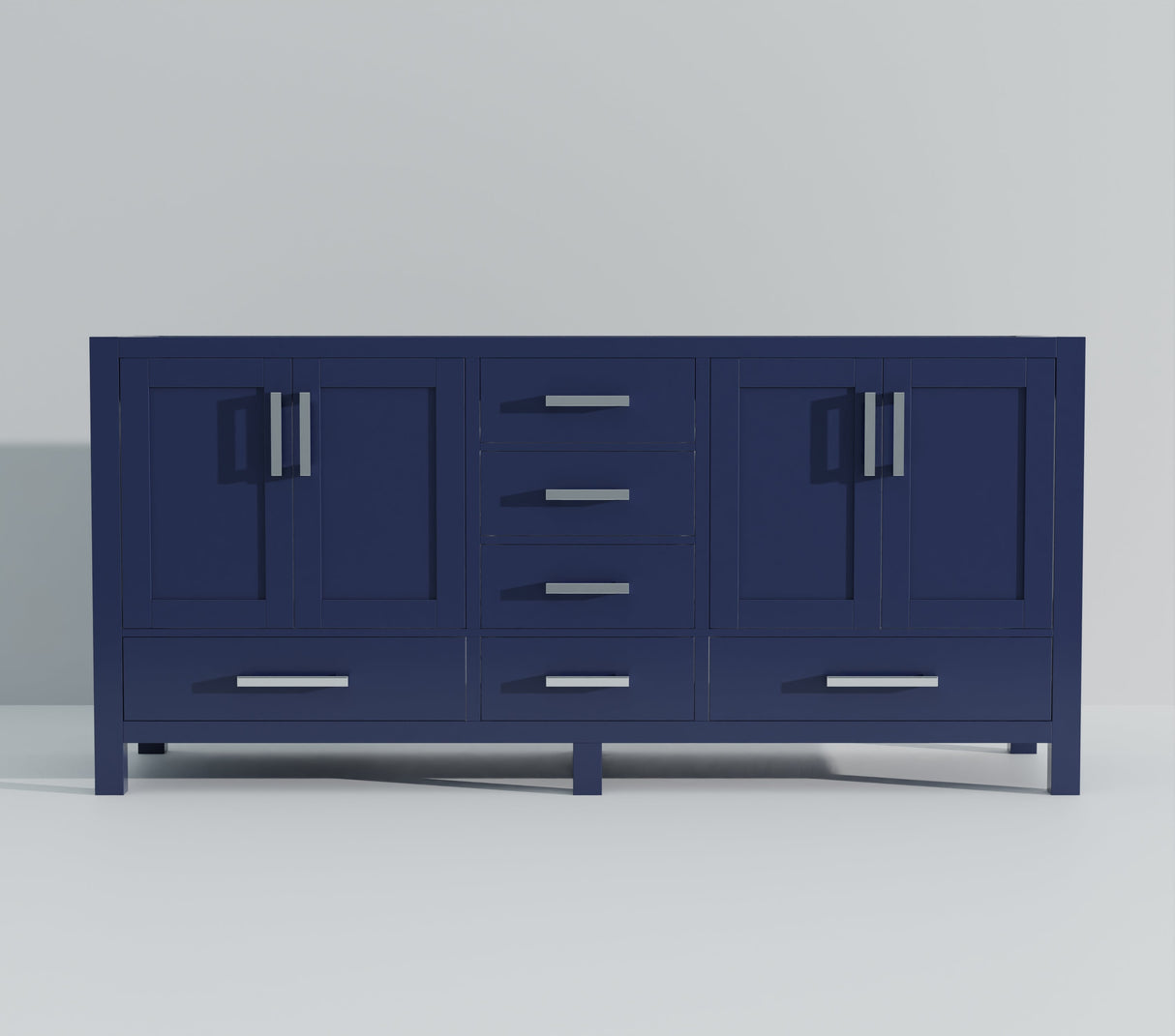 Jacques Navy Blue Bath Freestanding Bathroom Vanity