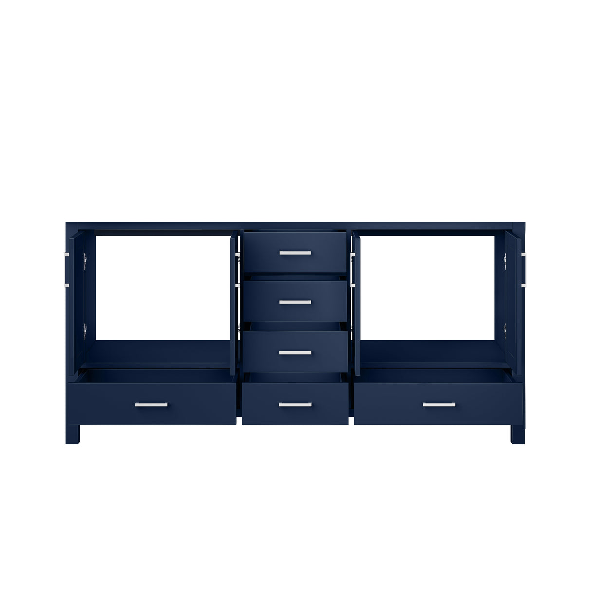 Jacques Navy Blue Bath Freestanding Bathroom Vanity