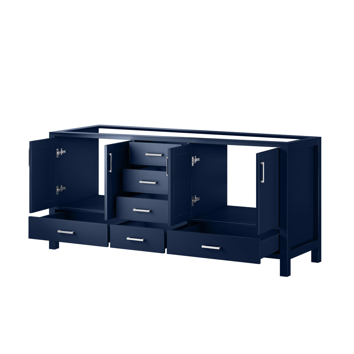 Jacques Navy Blue Bath Freestanding Bathroom Vanity