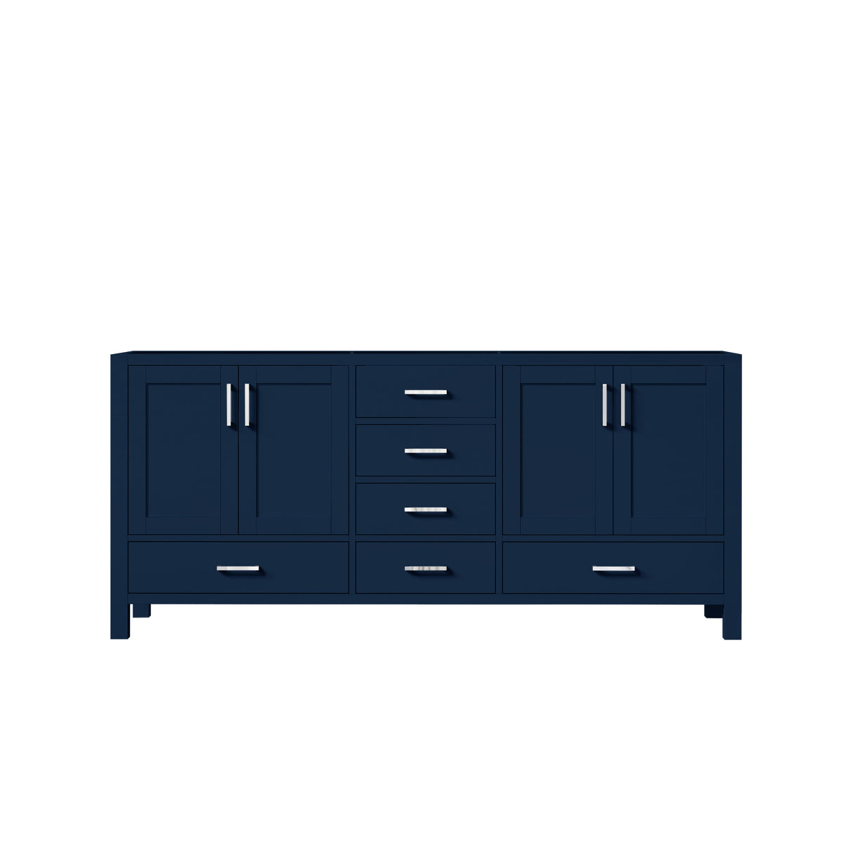 Jacques Navy Blue Bath Freestanding Bathroom Vanity