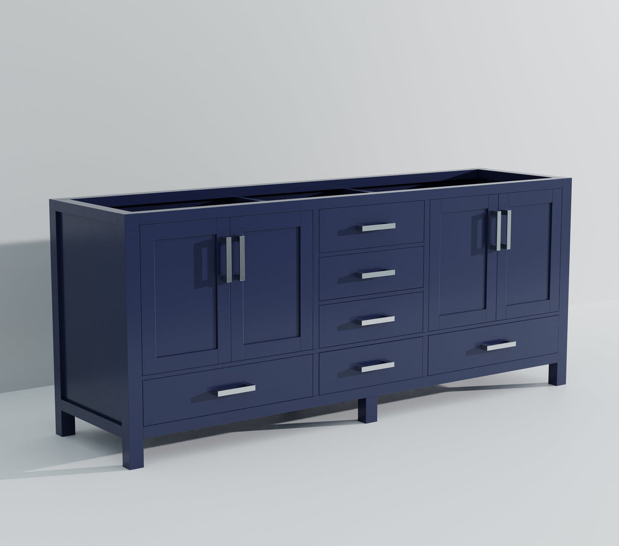 Jacques Navy Blue Bath Freestanding Bathroom Vanity