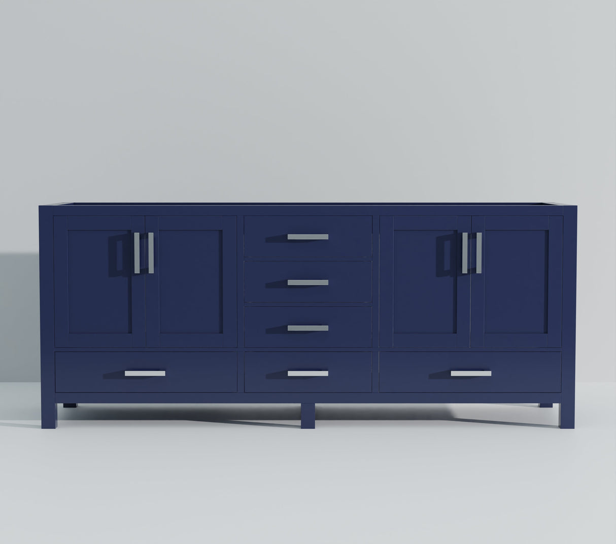 Jacques Navy Blue Bath Freestanding Bathroom Vanity
