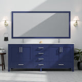 Jacques Navy Blue Bath Freestanding Bathroom Vanity